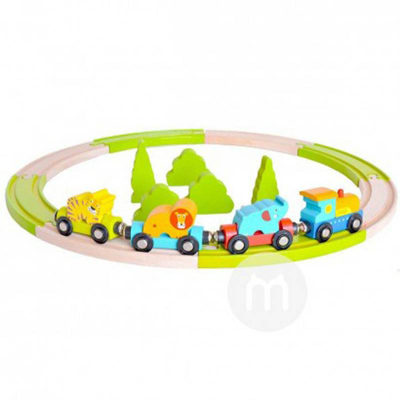 Tooky Toy Jerman Tooky Toy bayi kereta rel magnetik mainan versi luar negeri