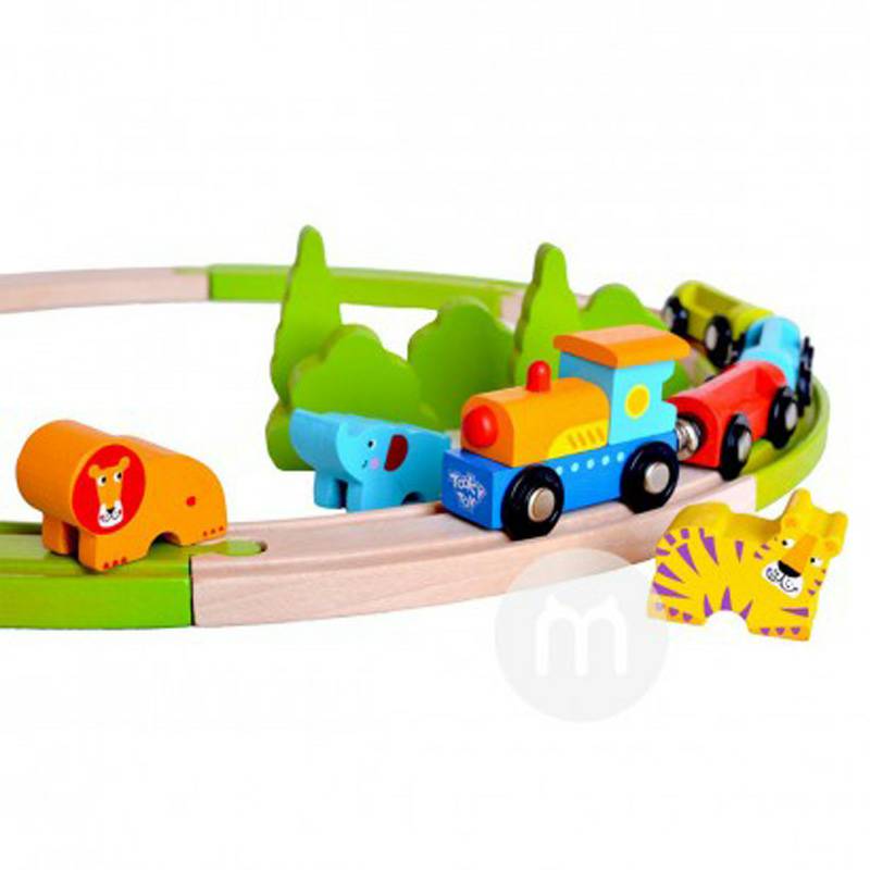 Tooky Toy Jerman Tooky Toy bayi kereta rel magnetik mainan versi luar negeri