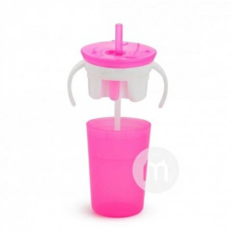 Munchkin US cup bocah camilan penggunaan ganda anti bocor dan tumpahan...