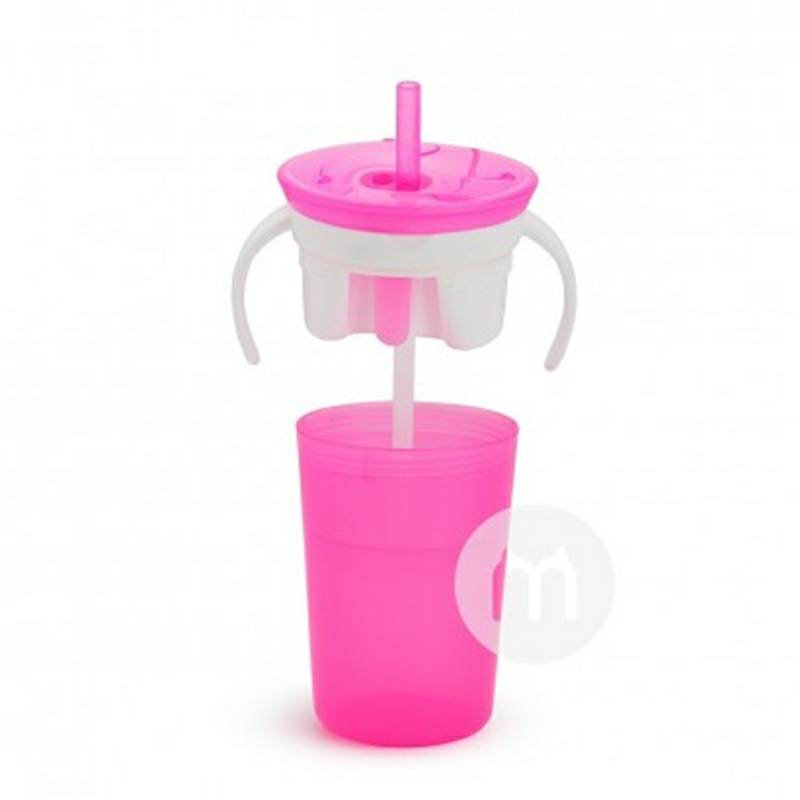 Munchkin US cup bocah camilan penggunaan ganda anti bocor dan tumpahan versi luar negeri