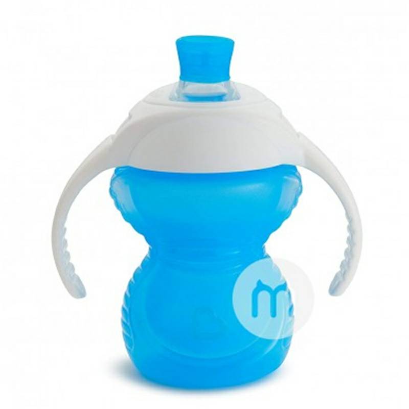 Munchkin Amerika Serikat anti bocor pelatihan minum cup duckbill dengan pegangan 207ml dua edisi luar negeri