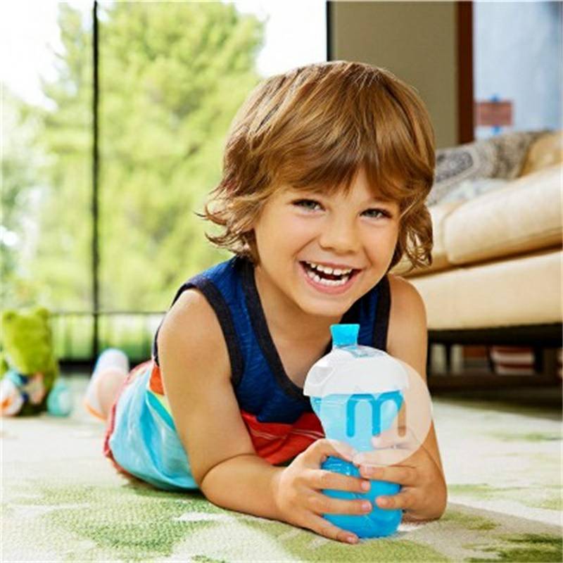 Munchkin United States cup belajar pelatihan duckbill anti bocor 266ml dua edisi luar negeri