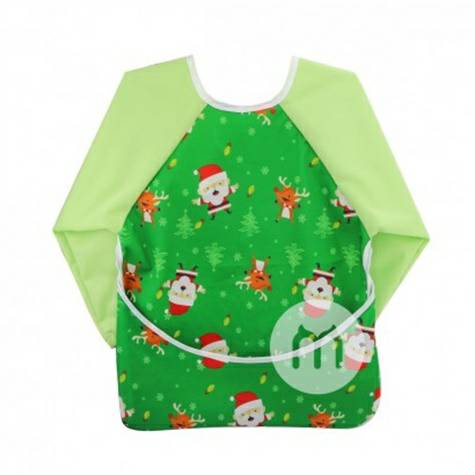 Hisprout Hisprout waterproof bib versi 0-24 bulan di luar negeri