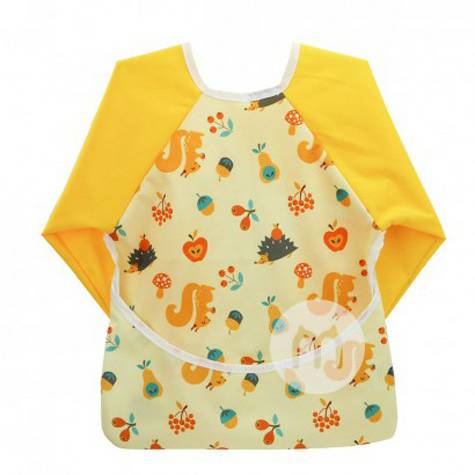 Hisprout Hisprout waterproof bib versi 6-24 bulan di luar negeri