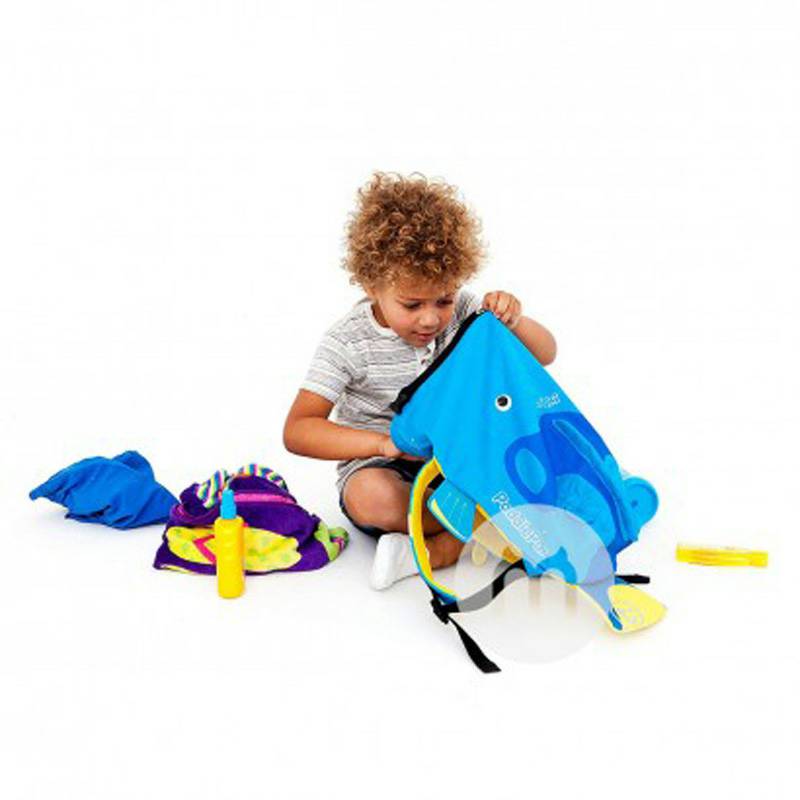 Trunki British Trunki versi tahan air anak-anak berbentuk hewan ransel di luar negeri