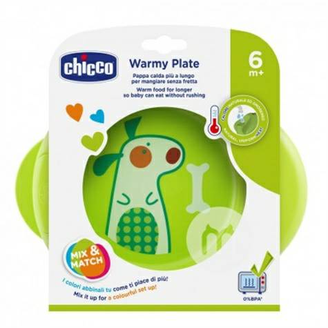 anak-anak Italia Chicco injeksi air isolasi termal piring non-slip edi...