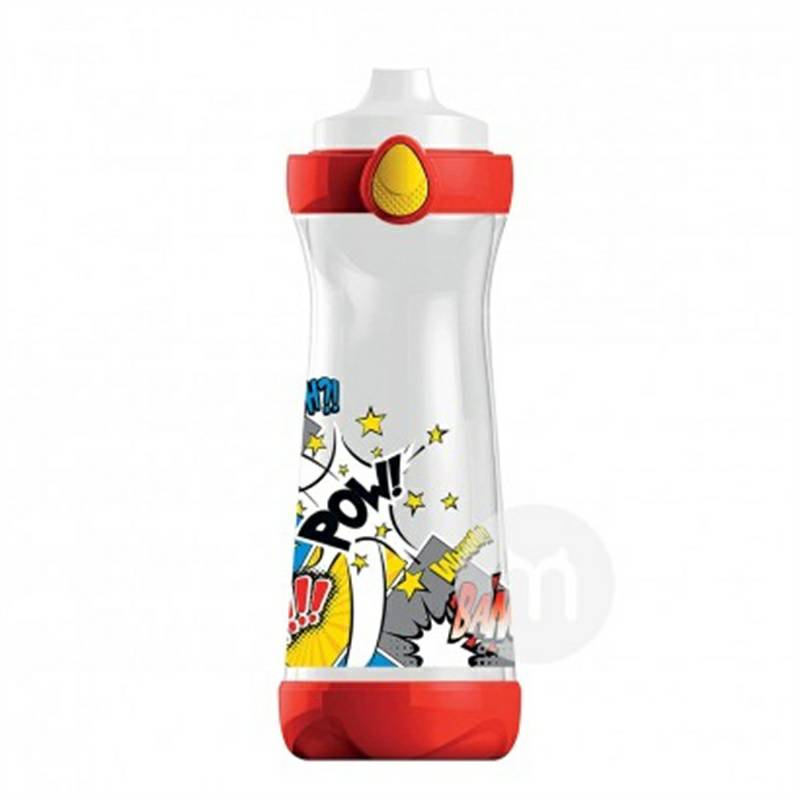 Cangkir minum anak-anak Perancis yang dipetakan dengan pegangan versi 580ml di luar negeri