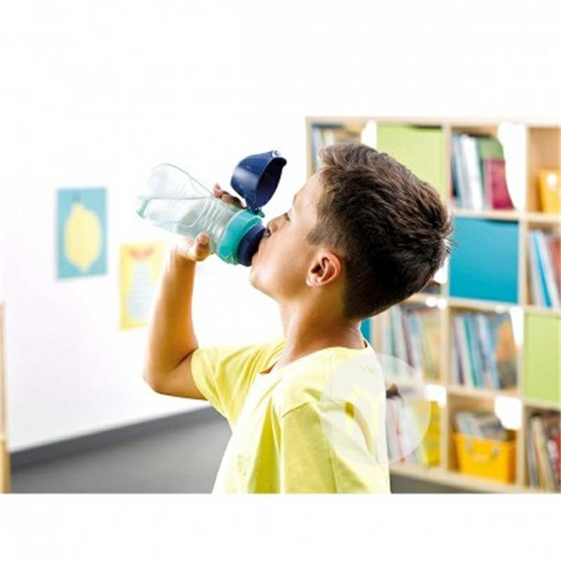 Cangkir Minum Anak-Anak Perancis Peta 430ml Versi Luar Negeri