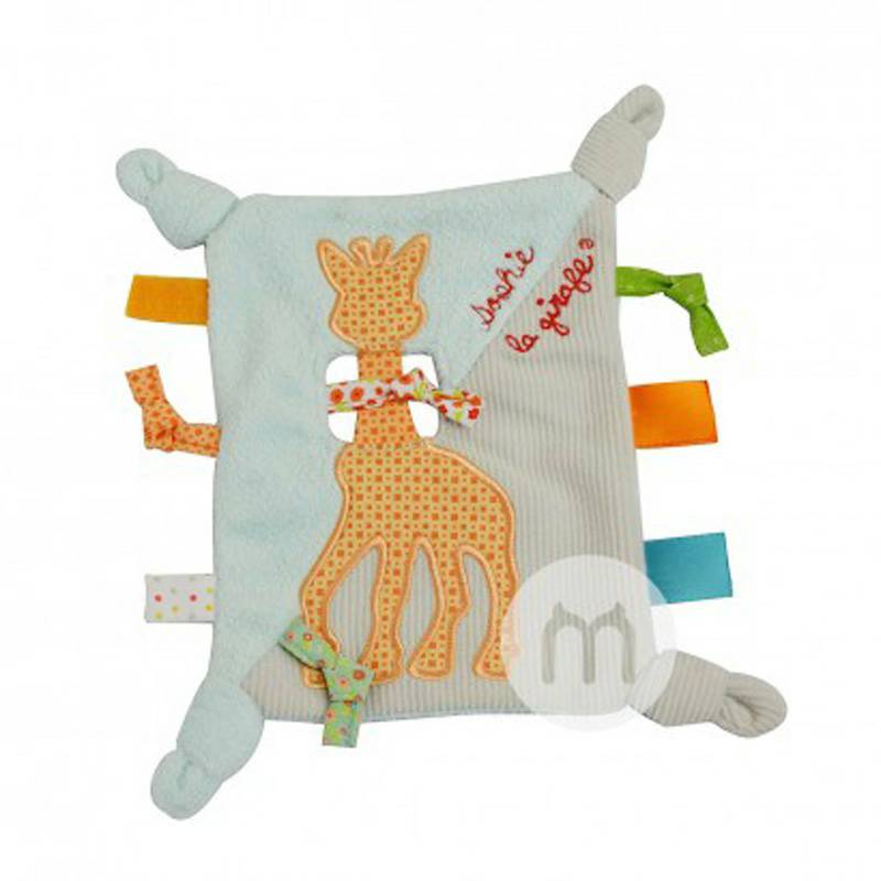 Vulli Sophie Handuk Nyaman Bayi Berwarna-warni Versi Perancis