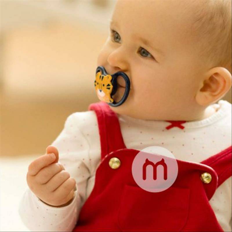 NUK US NUK dot silikon Ruang seri 0-6 bulan dua paket edisi luar negeri