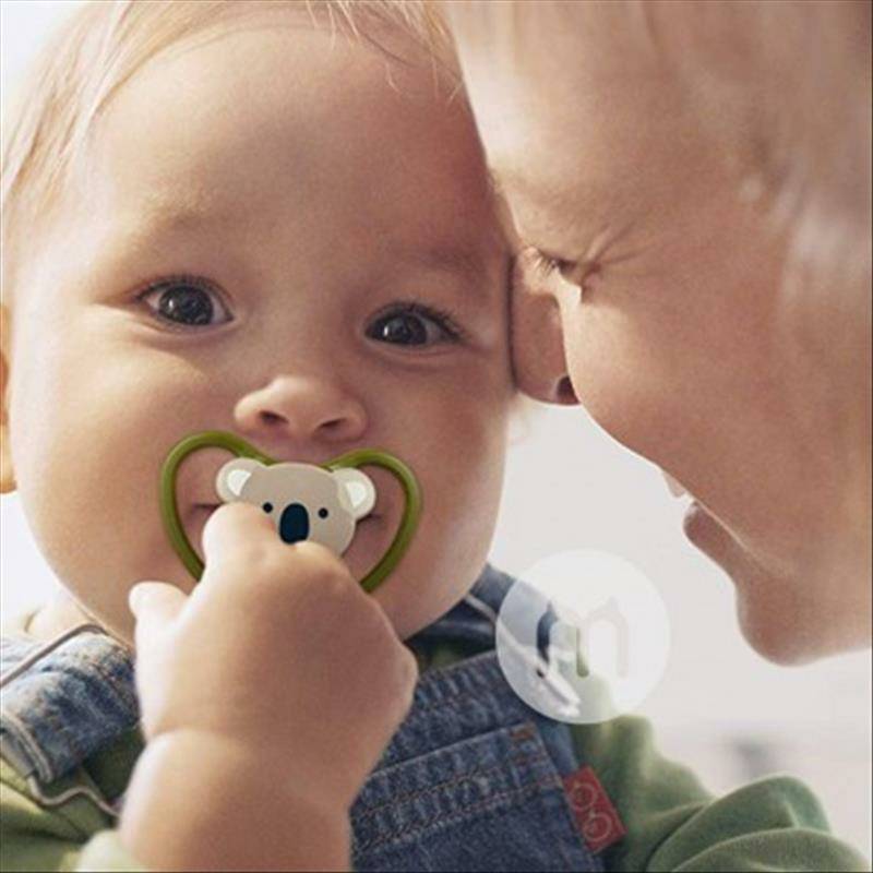 NUK US NUK dot silikon Ruang seri 6-18 bulan dua paket edisi luar negeri