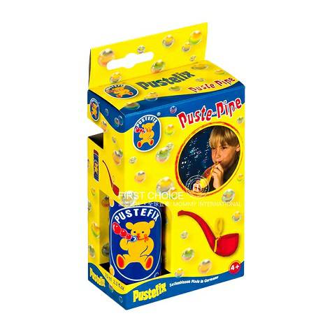 Pustefix German Rainbow Pipe Bubble + Bubble Liquid Versi Luar Negeri