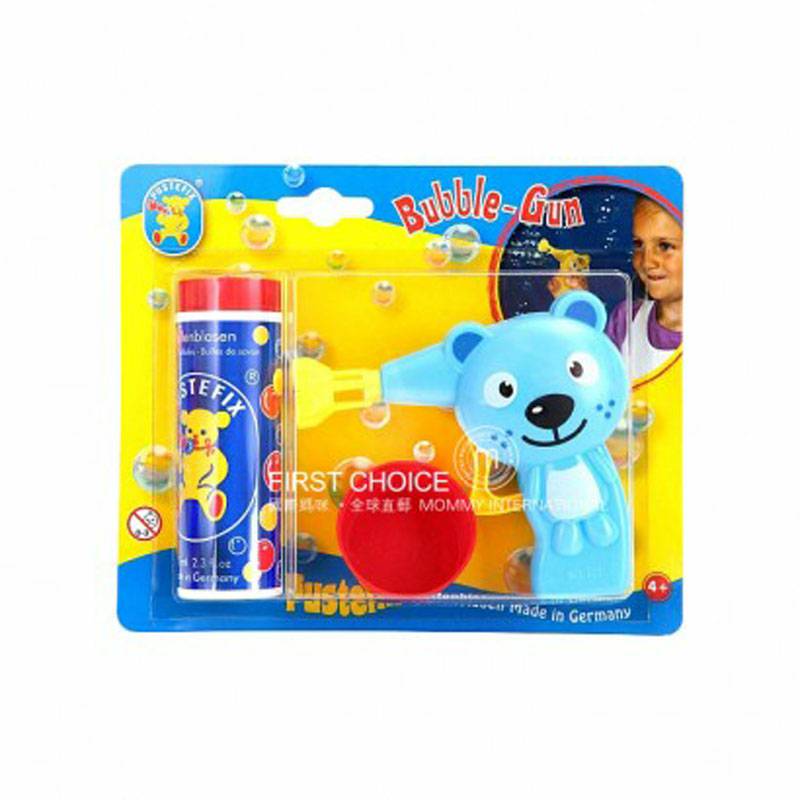 Pustefix German gun gelembung manual + versi cair gelembung luar negeri