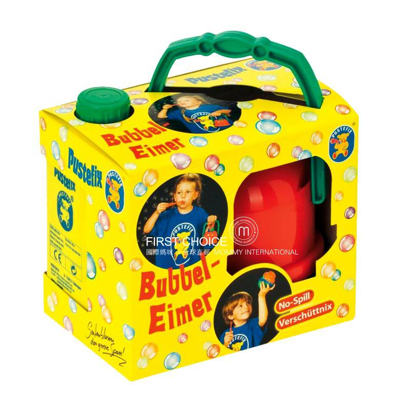 Pustefix Germany non-sprinkling barel kecil bubble blower + cairan gelembung versi luar negeri