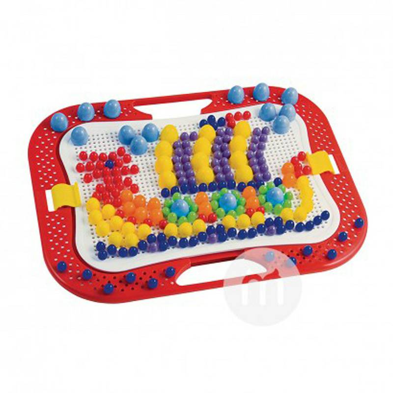 mainan puzzle kuku jamur anak-anak Italia Quercetti versi 0900 di luar negeri