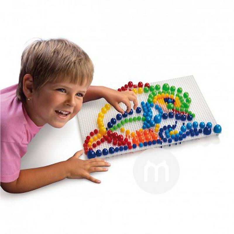 Quercetti jamur kuku anak-anak Italia mainan pendidikan versi 0884 di luar negeri