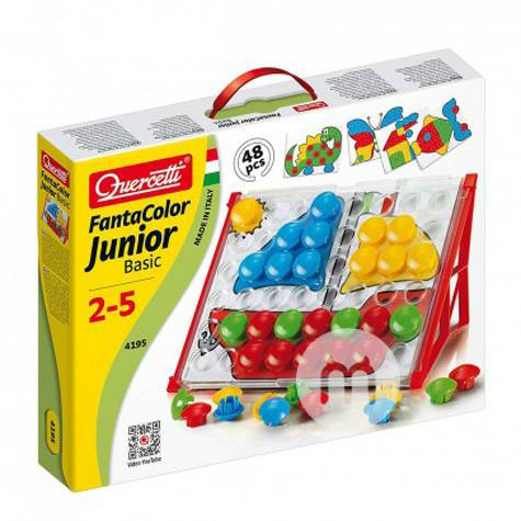 Quercetti Puzzle Jamur Kuku Italia Jigsaw 4195 Edisi Luar Negeri