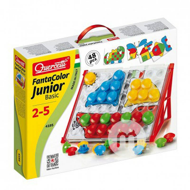 Quercetti Puzzle Jamur Kuku Italia Jigsaw 4195 Edisi Luar Negeri