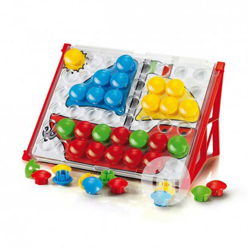 Quercetti Puzzle Jamur Kuku Italia Jigsaw 4195 Edisi Luar Negeri