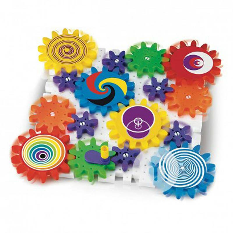 Quercetti Italia kaleidoskop kombinasi blok bangunan mainan mainan 2341 versi luar negeri