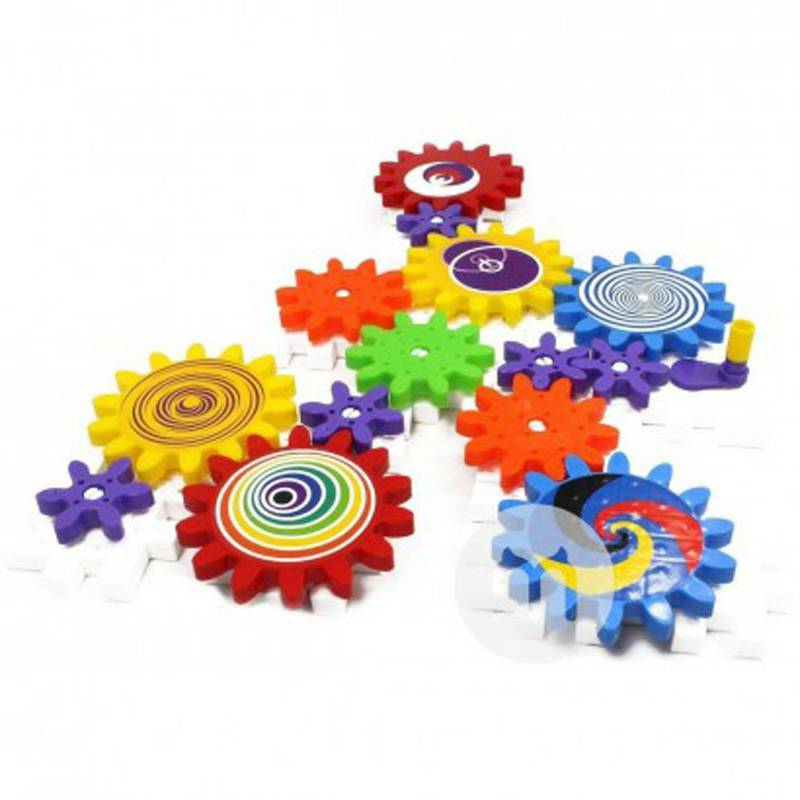 Quercetti Italia kaleidoskop kombinasi blok bangunan mainan mainan 2341 versi luar negeri