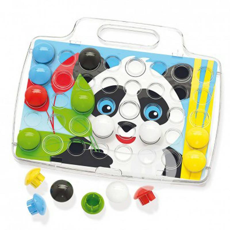 Puzzle Kuku Jamur Italia Quercetti untuk Anak-anak 4206 Edisi Luar Negeri