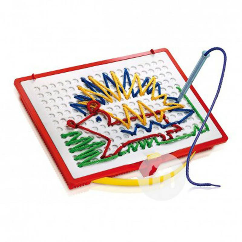 Quercetti Italia puzzle anak usia dini pendidikan merangkai mainan versi 0570 di luar negeri