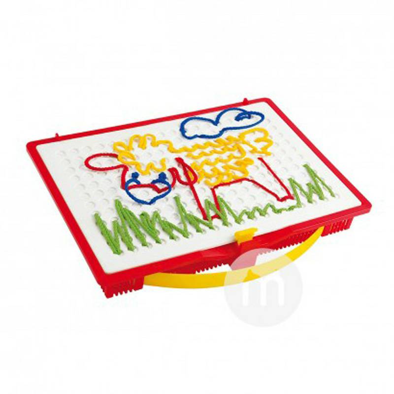 Quercetti Italia puzzle anak usia dini pendidikan merangkai mainan versi 0570 di luar negeri