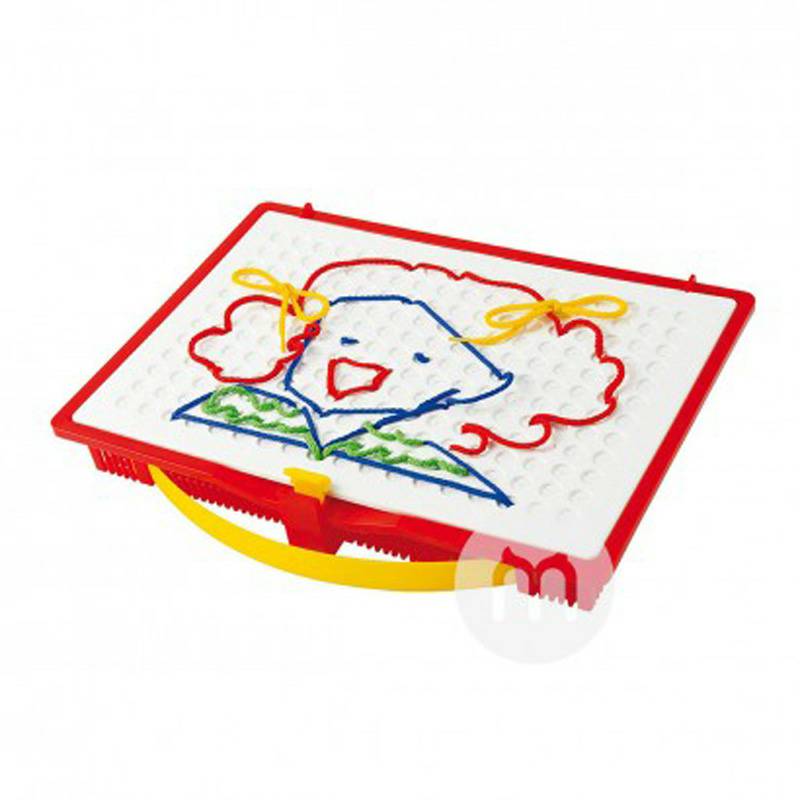 Quercetti Italia puzzle anak usia dini pendidikan merangkai mainan versi 0570 di luar negeri