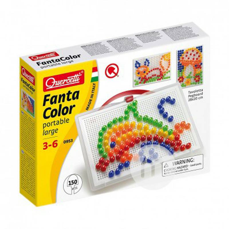 Puzzle Kuku Jamur Italia Quercetti untuk Anak-Anak 0953 Edisi Luar Negeri