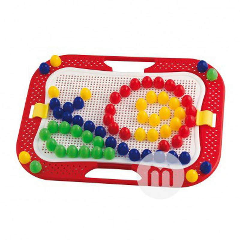 mainan puzzle kuku jamur anak-anak Italia Quercetti versi luar negeri