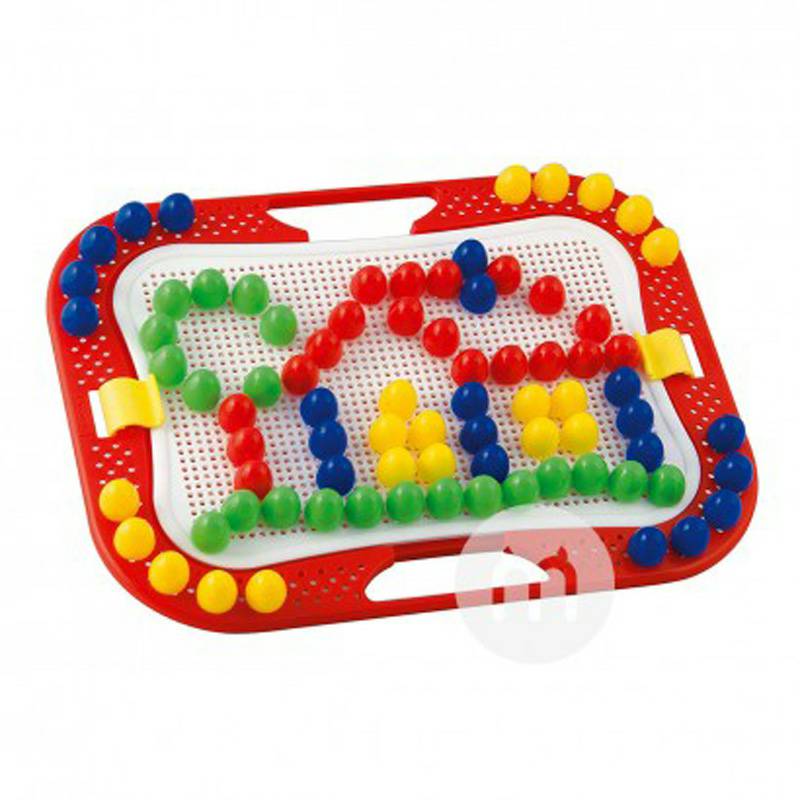 mainan puzzle kuku jamur anak-anak Italia Quercetti versi luar negeri