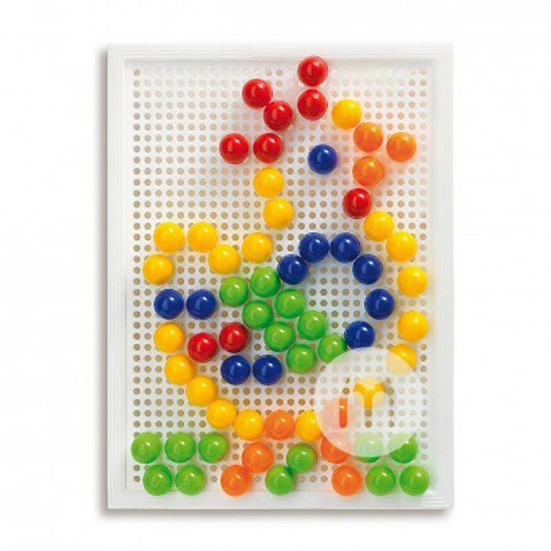 mainan puzzle kuku jamur anak-anak Italia Quercetti versi 0923 di luar negeri