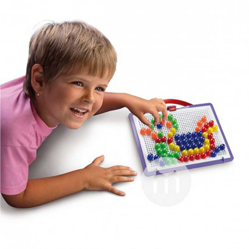 mainan puzzle kuku jamur anak-anak Italia Quercetti versi 0923 di luar negeri