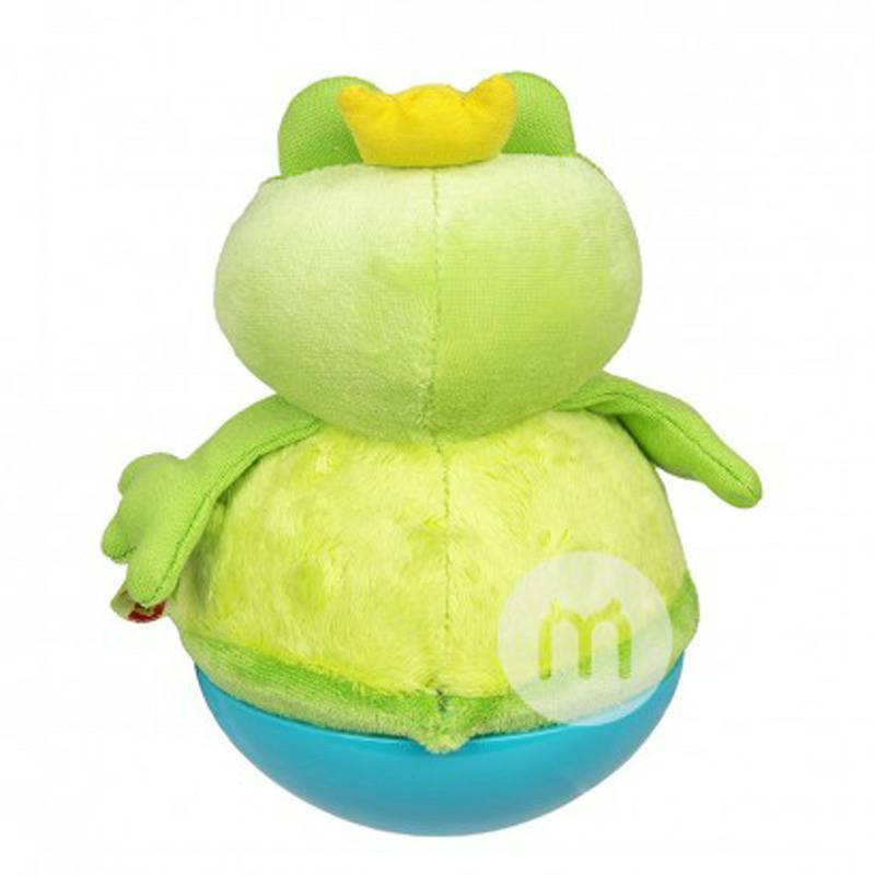 Hape Germany Hape standing frog baby plush toy versi luar negeri