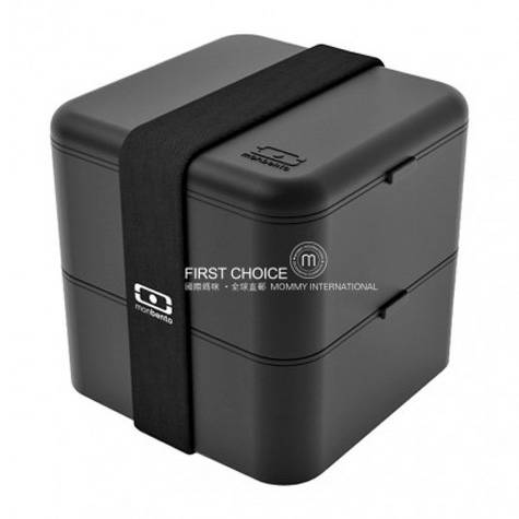 Monbento kotak makan siang lapis ganda Prancis versi versi luar negeri