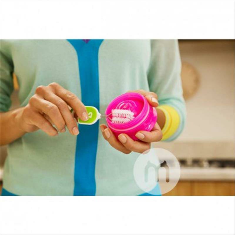 Munchkin 4 set sikat pembersih jenis gantungan kunci Amerika edisi luar negeri