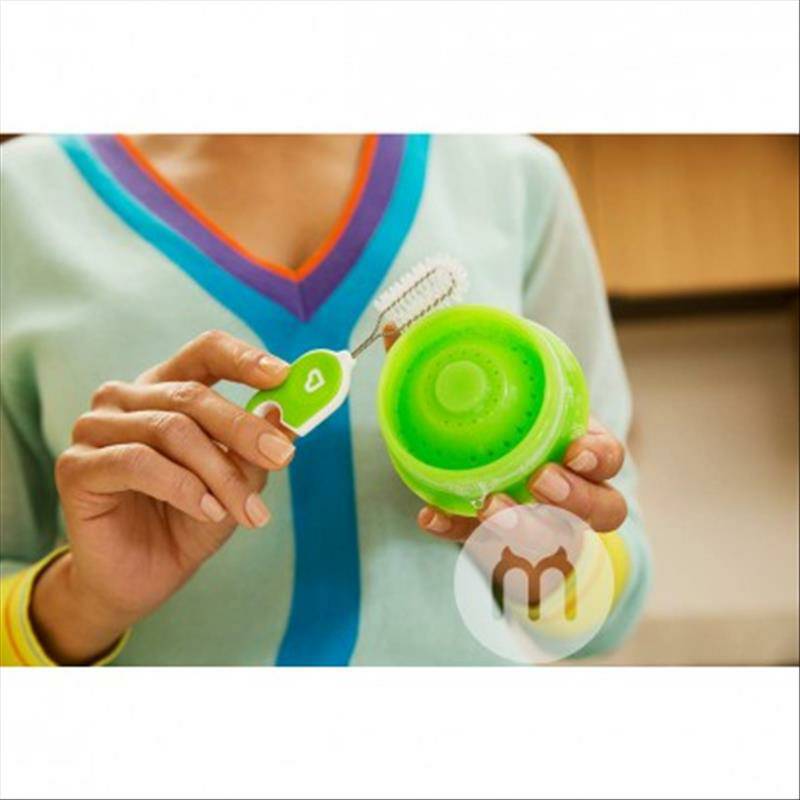 Munchkin 4 set sikat pembersih jenis gantungan kunci Amerika edisi luar negeri