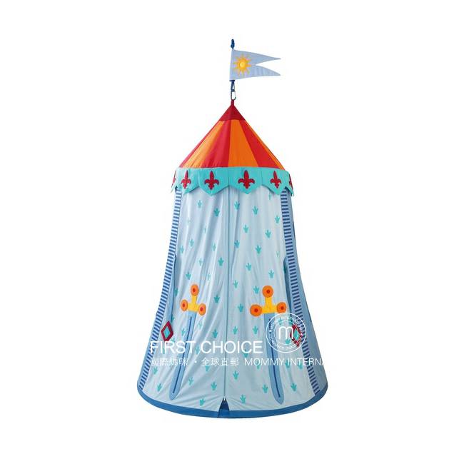 HABA Game Anak Ksatria Jerman Tenda Versi Luar Negeri