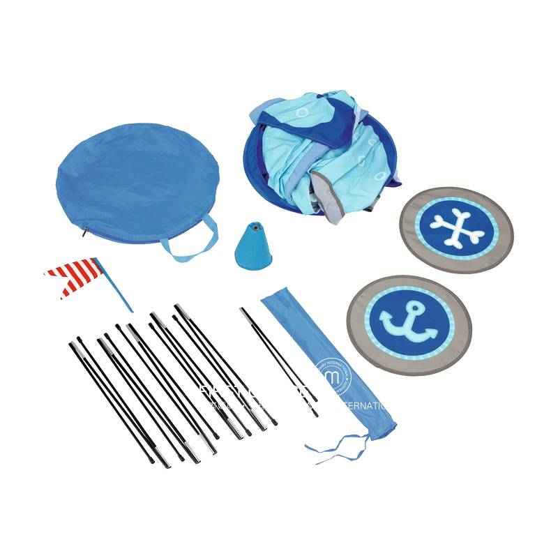 HABA tenda permainan anak-anak bajak laut Jerman versidi luar negeri