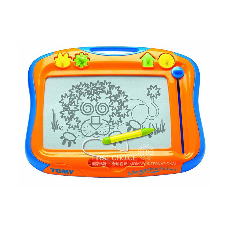 TOMY Jepang Y papan gambar anak-anak dicat skala besar versi luar negeri