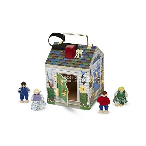 Melissa & Doug Amerika Serikat Doorbell Lodge Overseas Version