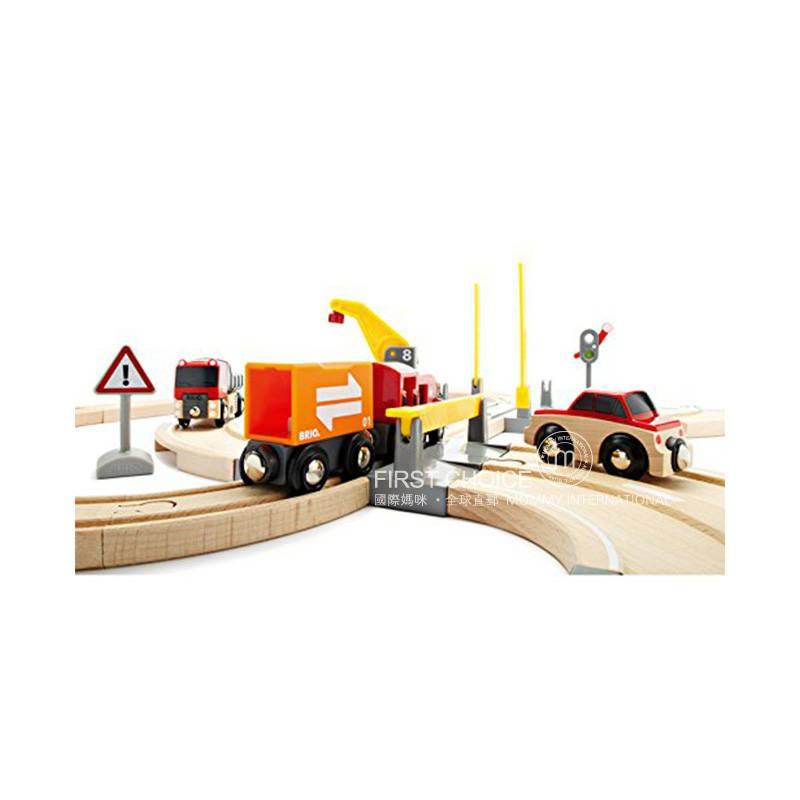 Brio Sweden Melatih Track Truk Kargo Set Edisi Luar Negeri