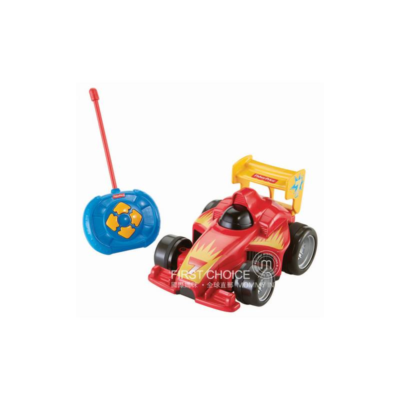 Fisher Price AS balap mobil dikendalikan radio dengan remote control versi luar negeri