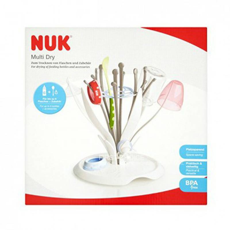 NUK German Fancy Multi-Function Rack Nipple Drying Rack Versi Luar Negeri