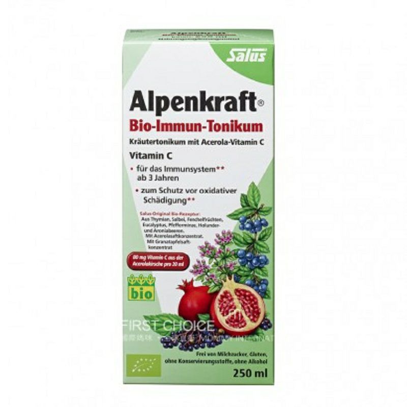 Salus Germany Alpenkraft Suplemen Kekebalan Biologis Versi Luar Negeri