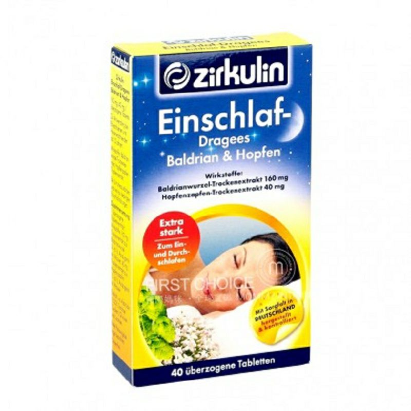 Zirkulin German Pill Sleeping Pill Versi Luar Negeri