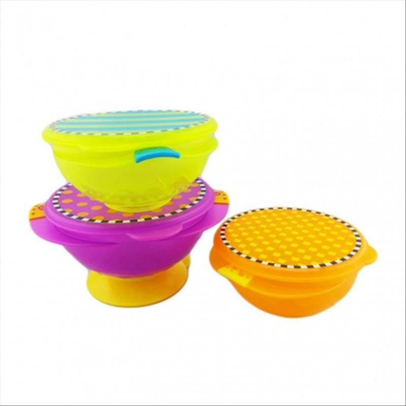 Sassy American Sassy Tiga potong Mangkuk Piala Suction dengan Cover Bawah Versi Luar Negeri