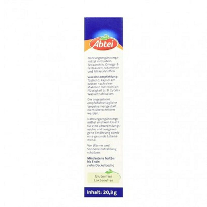 Abtei Kapsul Perawatan Mata Lutein Edisi Luar Negeri