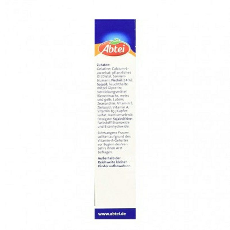 Abtei Kapsul Perawatan Mata Lutein Edisi Luar Negeri